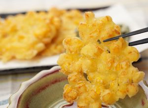 天ぷら粉で★とうもろこしのかき揚げ-レシピのメイン写真