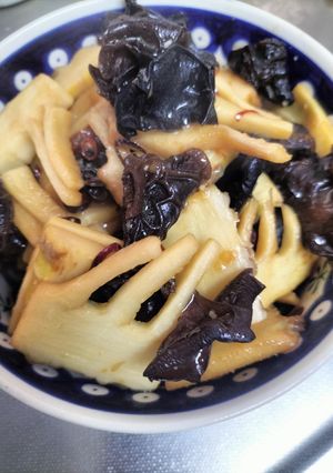 たけのこときくらげのメンマ風-レシピのメイン写真
