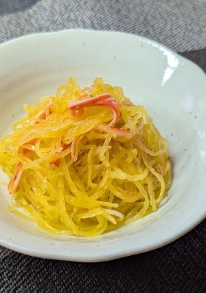 金糸瓜とカニカマの中華サラダ-レシピのメイン写真