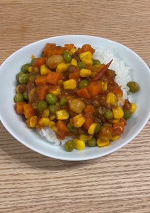 野菜と豆のカレー-レシピのメイン写真