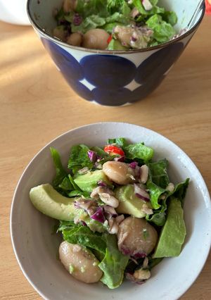 白花豆アボカドサラダ-レシピのメイン写真