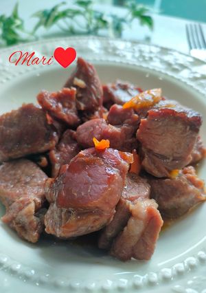 調味料3つ！煮込みやわらかラム肉-レシピのメイン写真