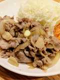 ワンパン！豚こまと玉ねぎのにんにく醤油バター炒め