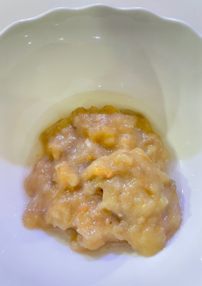 風邪のとき離乳食 とろとろバナナきな粉-レシピのメイン写真