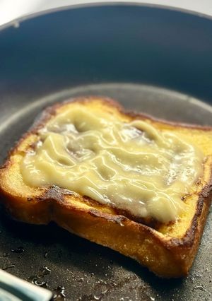 甘くないフレンチトースト-レシピのメイン写真