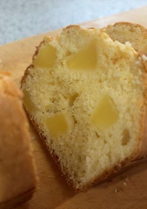 HMで簡単！りんごのパウンドケーキ-レシピのメイン写真