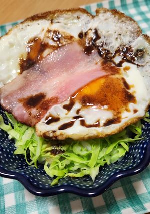目玉焼き丼どーん-レシピのメイン写真