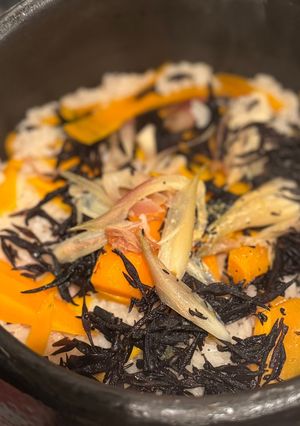 みょうがとひじきの土鍋ごはん-レシピのメイン写真