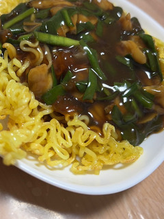 付属の粉末ソースで!あんかけ焼きそば♪-レシピのメイン写真