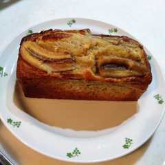 รูปของ バナナ3本で簡単パウンドケーキ♫