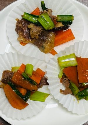 野菜と牛肉の炒め物-レシピのメイン写真