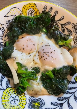 鳥の巣目玉焼き-レシピのメイン写真
