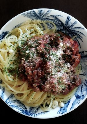 2026年度版ミートソーススパゲティ-レシピのメイン写真