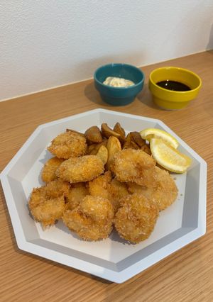 クルンとまんまるえびフライ-レシピのメイン写真