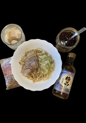 福州乾拌麺/猪油拌麺-汁なし和え麺-レシピのメイン写真