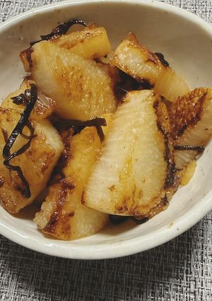 簡単副菜！長芋の塩昆布炒め-レシピのメイン写真