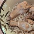 簡単★鶏手羽元のポン酢そうめん