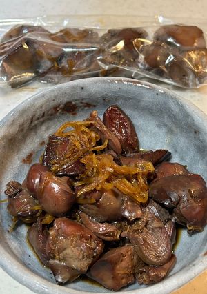 鳥もつ　しょうが煮-レシピのメイン写真