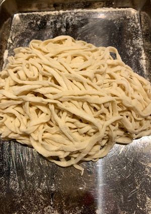 中華麺(多加水、手揉み)-レシピのメイン写真