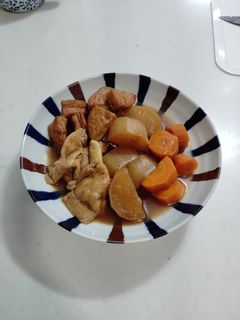 染み染み！大根とさつま揚げの煮物-レシピのメイン写真