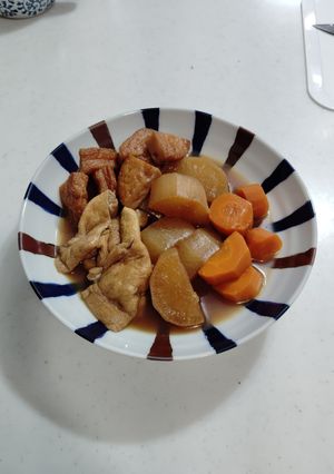 染み染み！大根とさつま揚げの煮物-レシピのメイン写真