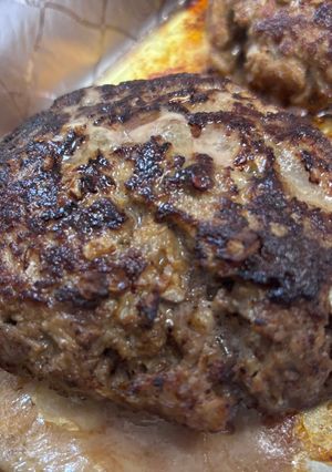 ごろっと肉のご褒美ハンバーグ-レシピのメイン写真