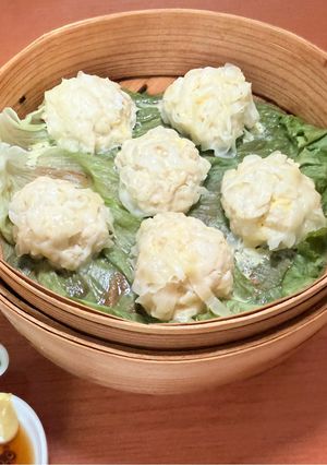 蒸篭でふんわり⭐︎ヘルシー鶏シュウマイ-レシピのメイン写真