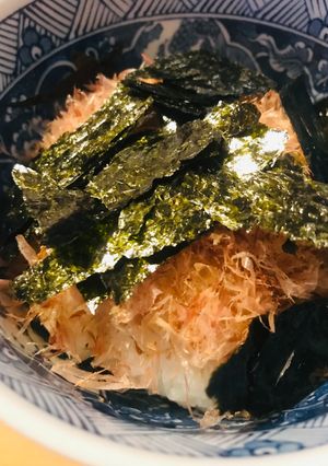 ササッとしろごはん●海苔＆かつおパック-レシピのメイン写真