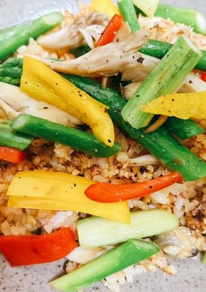 野菜パエリア-レシピのメイン写真