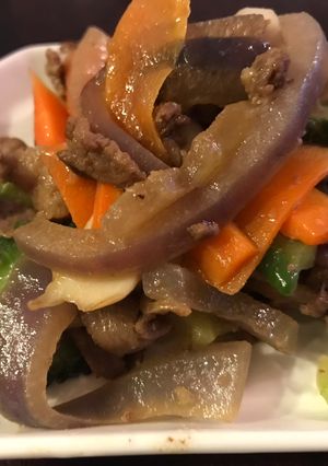 ゴーヤと牛肉の炒め-レシピのメイン写真