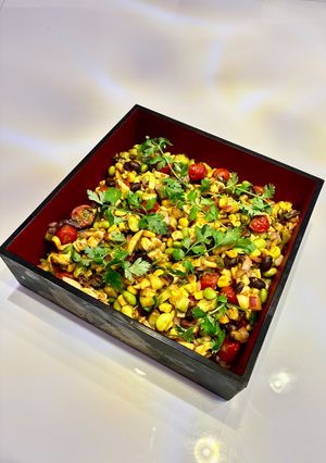 枝豆、黒いんげん豆、コーンのピリ辛サラダ-レシピのメイン写真