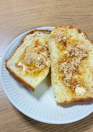 きなこのメープルシロップトースト-レシピのメイン写真