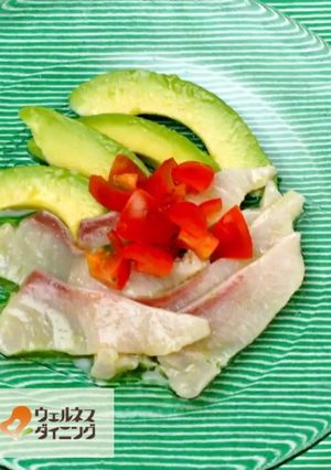 腎臓病食/カンパチのカルパッチョ-レシピのメイン写真