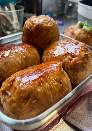 肉巻きおにぎり-レシピのメイン写真