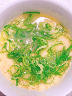【簡単5分】うどんだしで卵スープ-レシピのメイン写真
