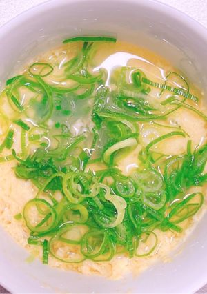【簡単5分】うどんだしで卵スープ-レシピのメイン写真