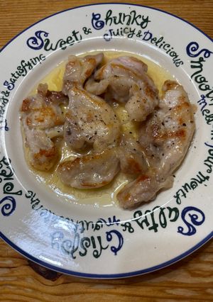 鶏むねのさっぱり塩にんにくレモン焼き-レシピのメイン写真