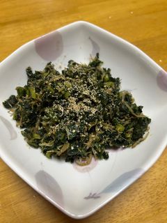 ふきの葉としらすの佃煮-レシピのメイン写真
