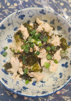 鶏むねの無限のり塩丼-レシピのメイン写真