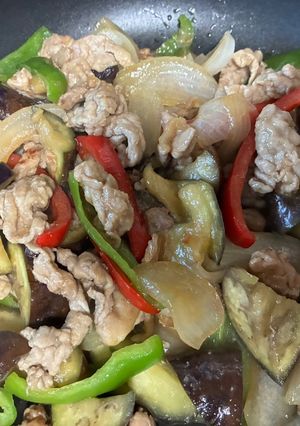 20分で完成!茄子と豚肉の味噌炒め-レシピのメイン写真