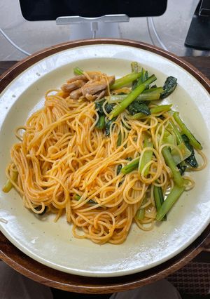 超簡単！ピリ辛、アラビアータパスタ-レシピのメイン写真