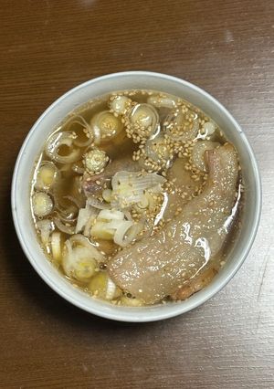 スープで食べる焼肉丼-レシピのメイン写真
