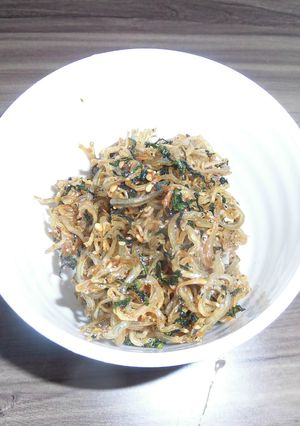絶品！胡麻香るちりめんと大葉のふりかけ-レシピのメイン写真