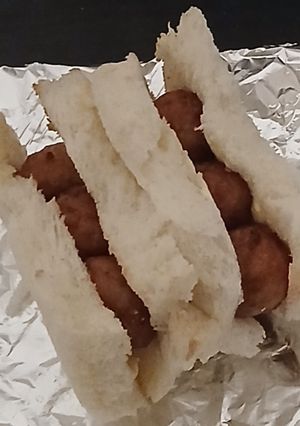 つくねサンドイッチ-レシピのメイン写真