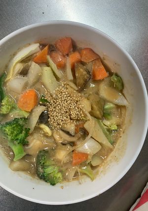 お一人様レモン親子丼味根菜たっぷり野菜炒-レシピのメイン写真