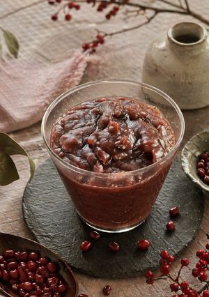 【茹で小豆で簡単】甘さ控えめあんこ-レシピのメイン写真