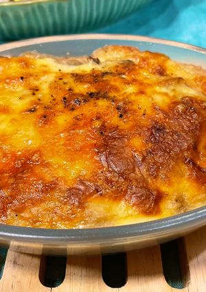 甘い白ネギと長芋のあっさりグラタン-レシピのメイン写真