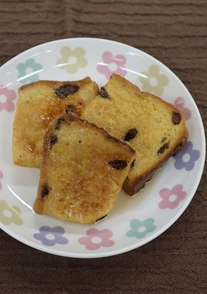 レーズンパンのフレンチトースト-レシピのメイン写真