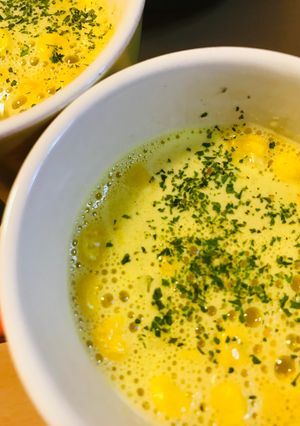 カップスープ●素麺プラスのコーンスープ-レシピのメイン写真