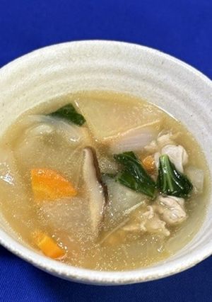 冬瓜の中華スープ【柏市学校給食】-レシピのメイン写真
